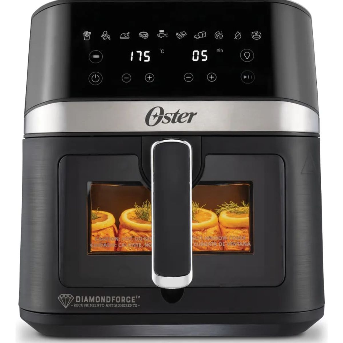 OSTER - Freidora De Aire Oster Digital 6 itros Diamond Force Ckstaf60wddf
