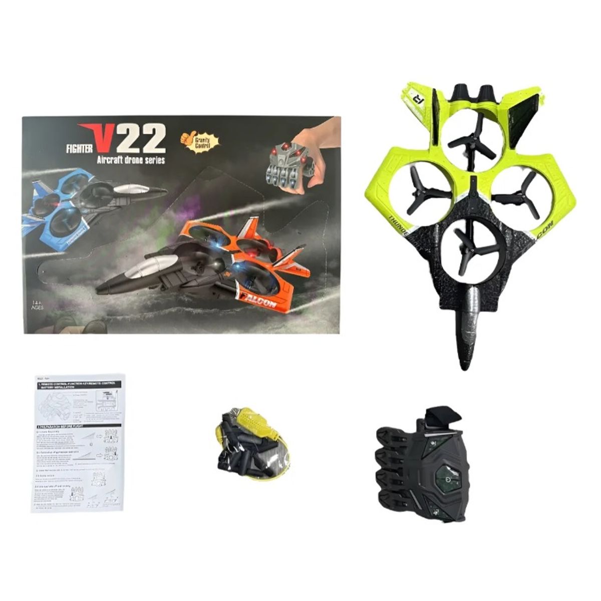 CHINA GLAZE - Avión Tipo Dron De Juguete Para Diversión Infantil