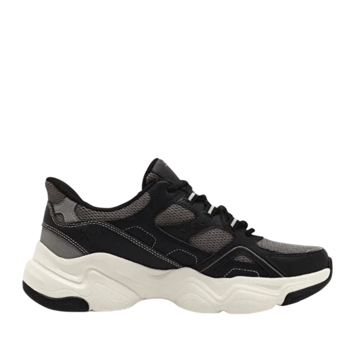 SKECHERS - Tenis Skechers hombre Bobs Diego Memory Foam negro