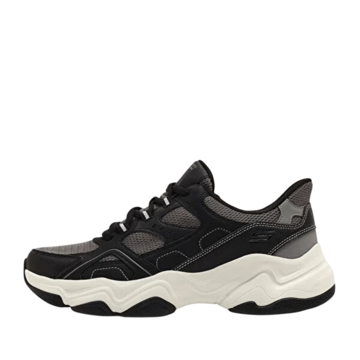 SKECHERS - Tenis Skechers hombre Bobs Diego Memory Foam negro