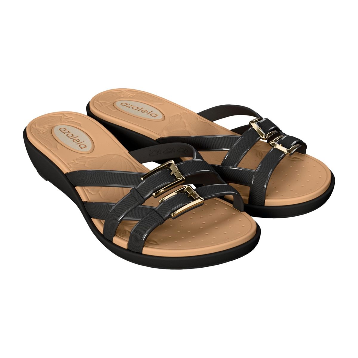 AZALEIA - SANDALIAS MUJER NEGRO AZALEIA NINA