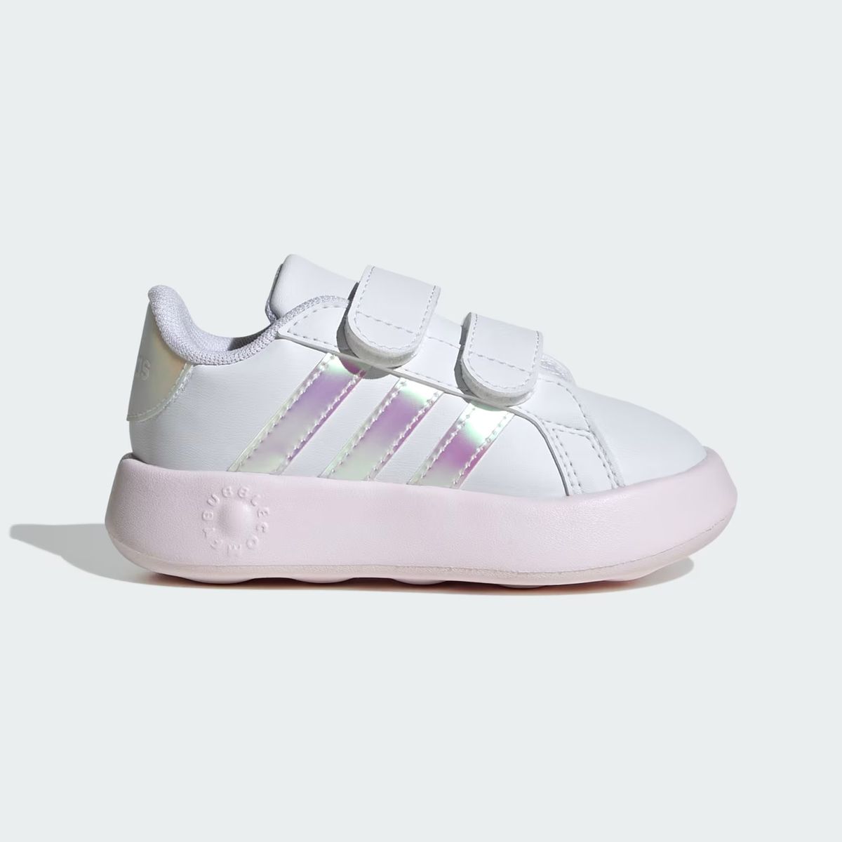 ADIDAS - Tenis Adidas Bebé Grand Court 2.0 JQ5657 Blanco Uso Diario