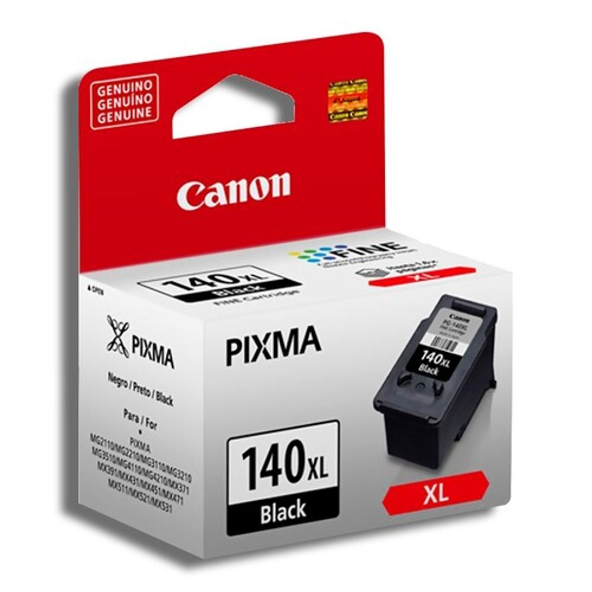 CANON - CARTUCHO CANON 140XL NEGRO ALTO RENDIMIENTO
