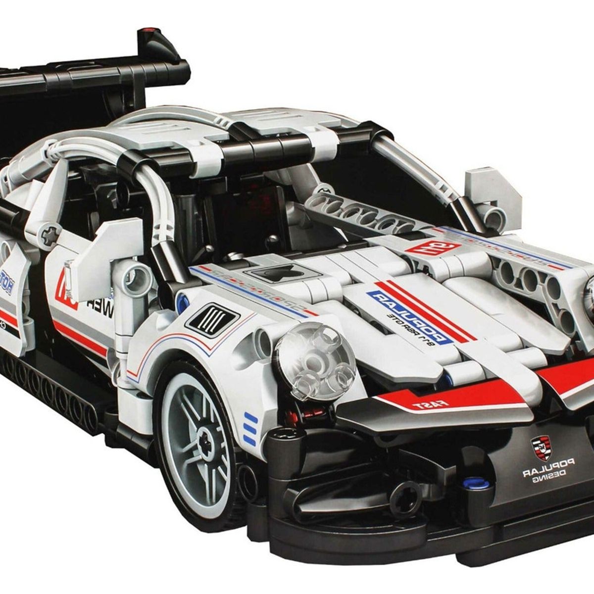 ROUX - Set De Construcción Carro Porsche Juguete Armable 450 Piezas