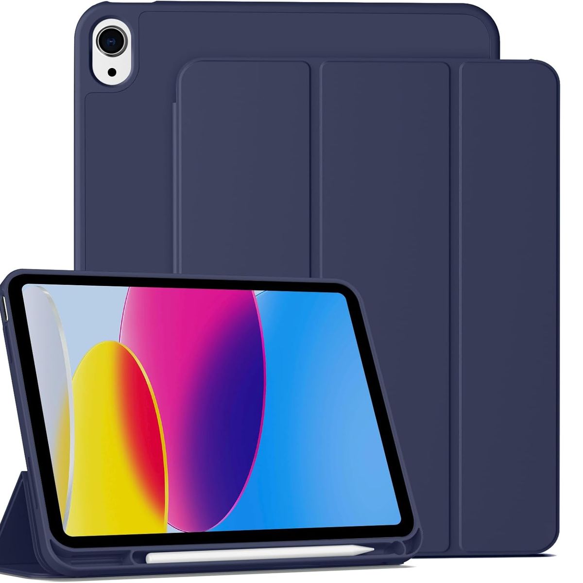 GENERICO - Forro Funda Smart Case Con Espacio De Pencil Para iPad A16 2025