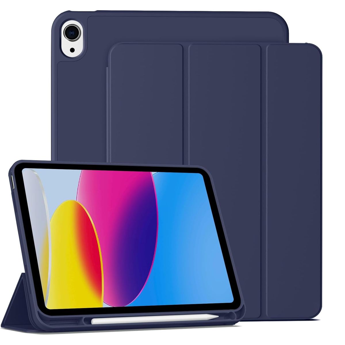 GENERICO - Forro Funda Smart Case Con Espacio De Pencil Para iPad A16 2025