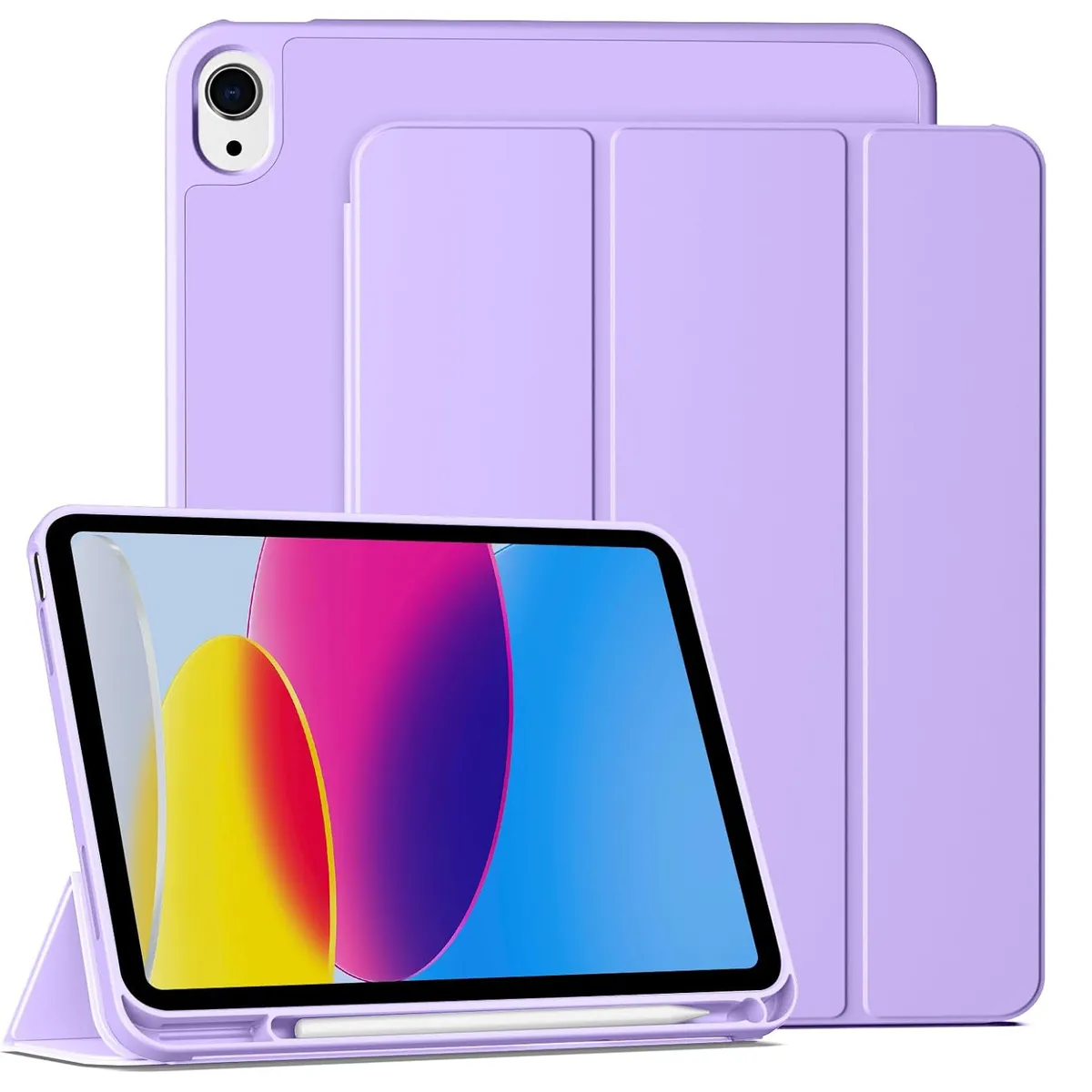 GENERICO - Forro Funda Smart Case Con Espacio De Pencil Para iPad A16 2025