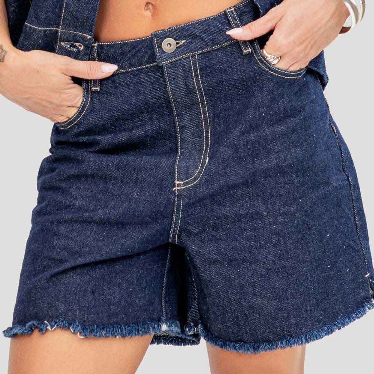 ATYPICAL - Short Mujer Azul Oscuro Atypical 113119