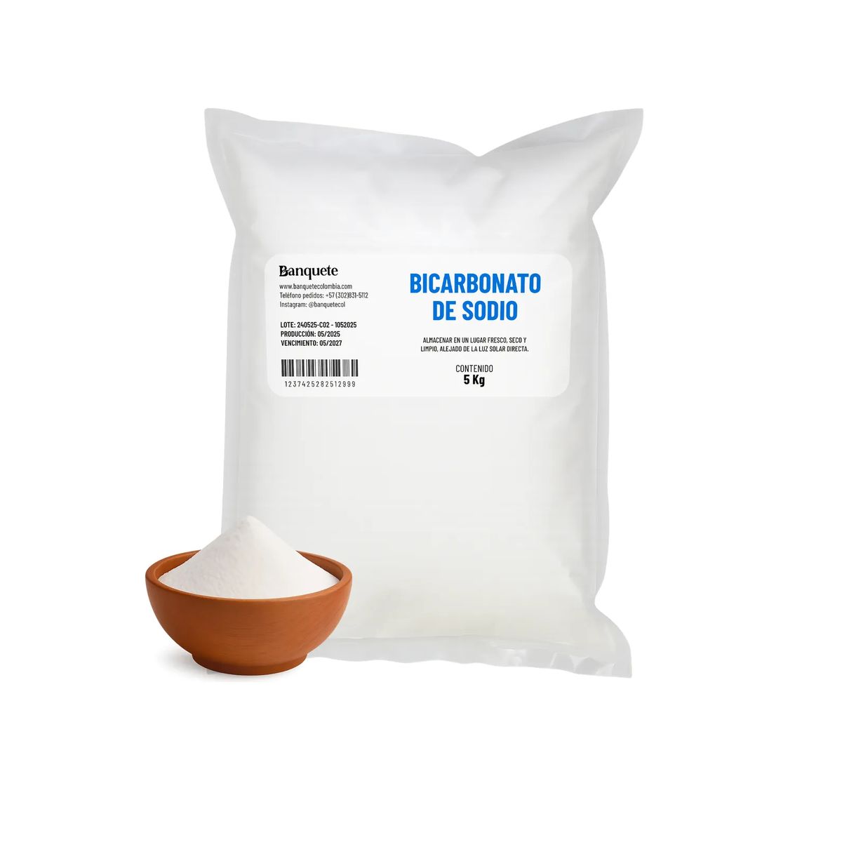 GENERICO - Bicarbonato de Sodio 5Kg