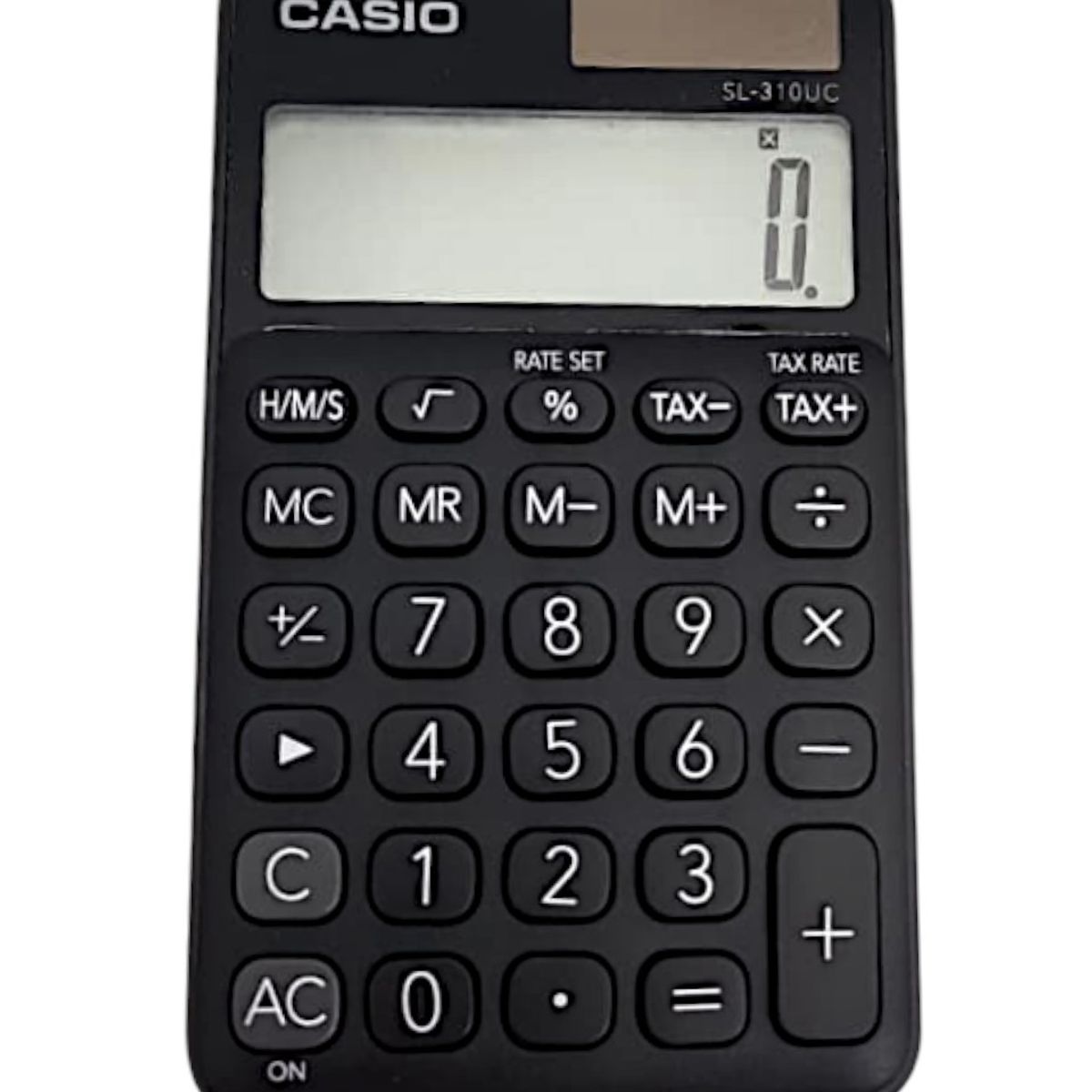 CASIO - Calculadora Casio 10 Dígitos Bolsillo Solar Ref Sl-310uc-bk.
