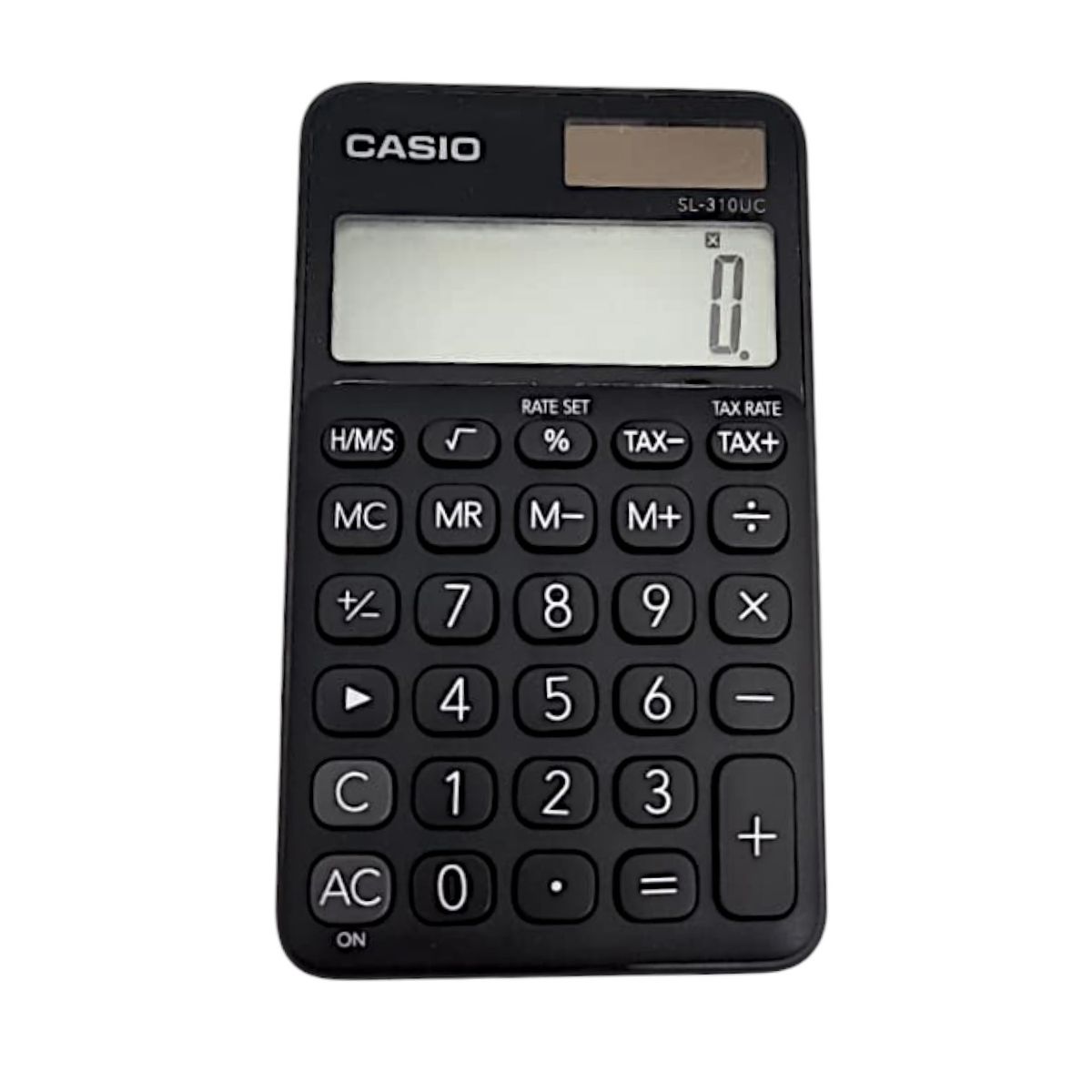 CASIO - Calculadora Casio 10 Dígitos Bolsillo Solar Ref Sl-310uc-bk.