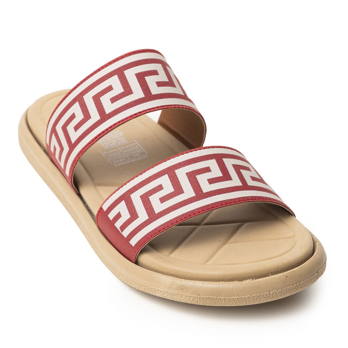 PRICE SHOES - Price Shoes Sandalia Plana para Mujer 752CV005ROJO