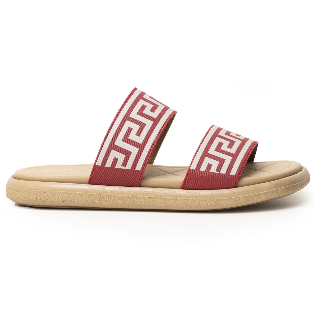 PRICE SHOES - Price Shoes Sandalia Plana para Mujer 752CV005ROJO