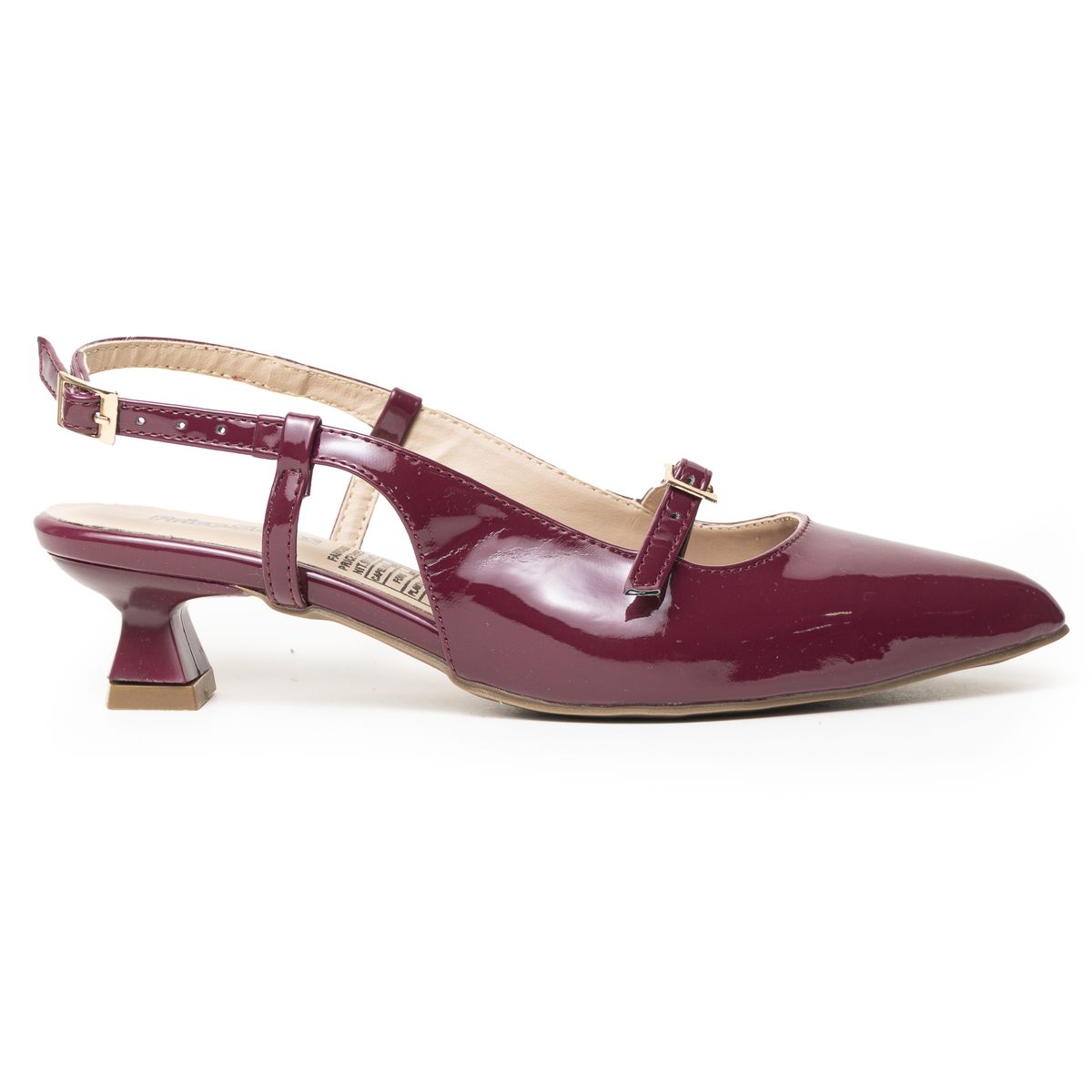 PRICE SHOES - Price Shoes Tacón Bajo para Mujer 4822503VINO