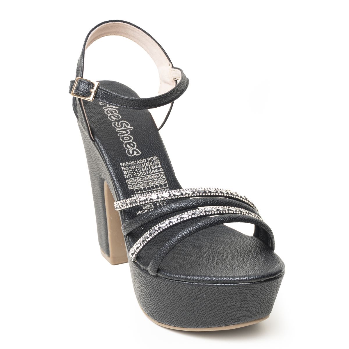 PRICE SHOES - Price Shoes Tacón Moda para Mujer 382091NEGRO