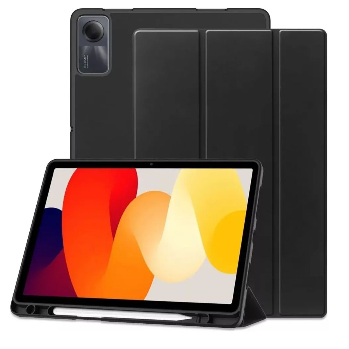 GENERICO - Forro Funda Smart Case Con Espacio De Pencil Para xiaomi redmi pad 2