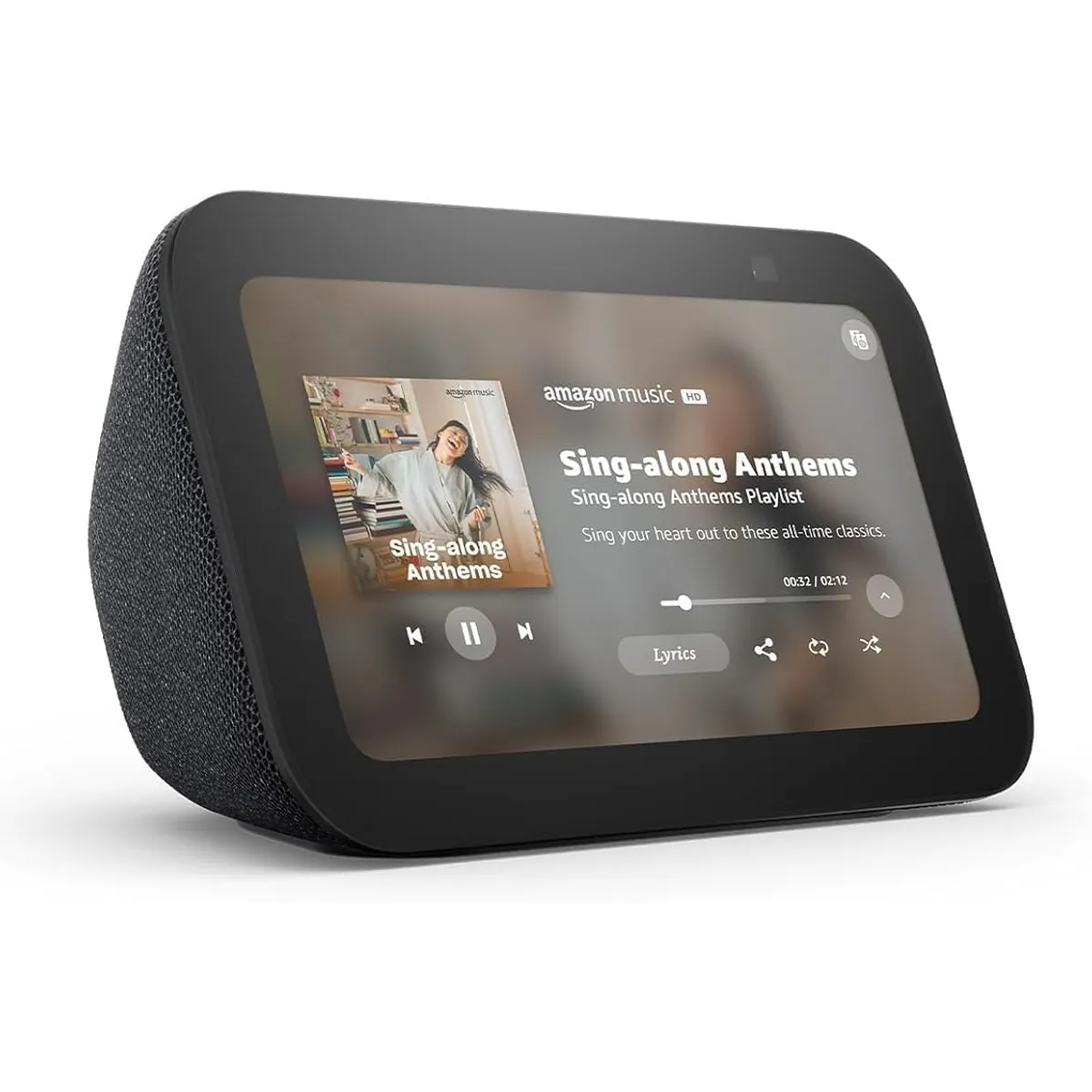 AMAZON - AMAZON ECHO SHOW 5  (3ª GENERACIÓN) NEGRO PANTALLA CON PARLANTE ALEXA