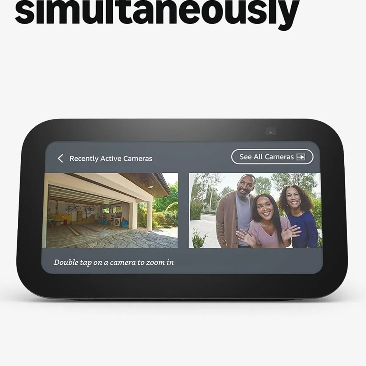 AMAZON - AMAZON ECHO SHOW 5  (3ª GENERACIÓN) NEGRO PANTALLA CON PARLANTE ALEXA