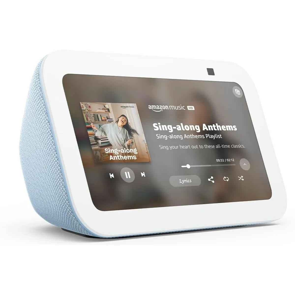 AMAZON - AMAZON ECHO SHOW 5  (3ª GENERACIÓN) AZUL PANTALLA CON PARLANTE ALEXA
