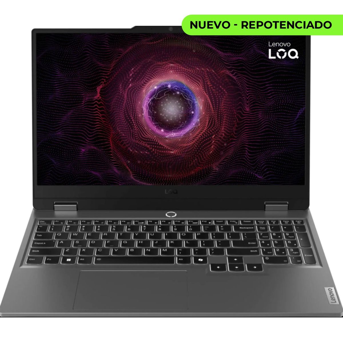 LENOVO - Portátil Lenovo LOQ Ryzen 7 250 Ram 16GB SSD 512GB RTX 5060 8GB 15,6" FHD 144Hz