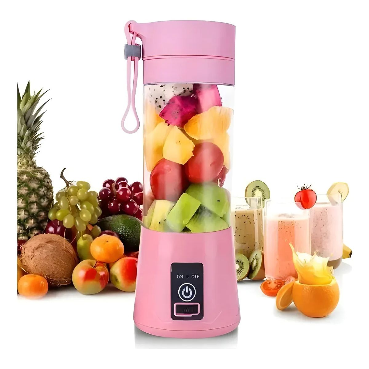 GENERICO - Licuadora Batidora Portátil Multifuncional 380 ml