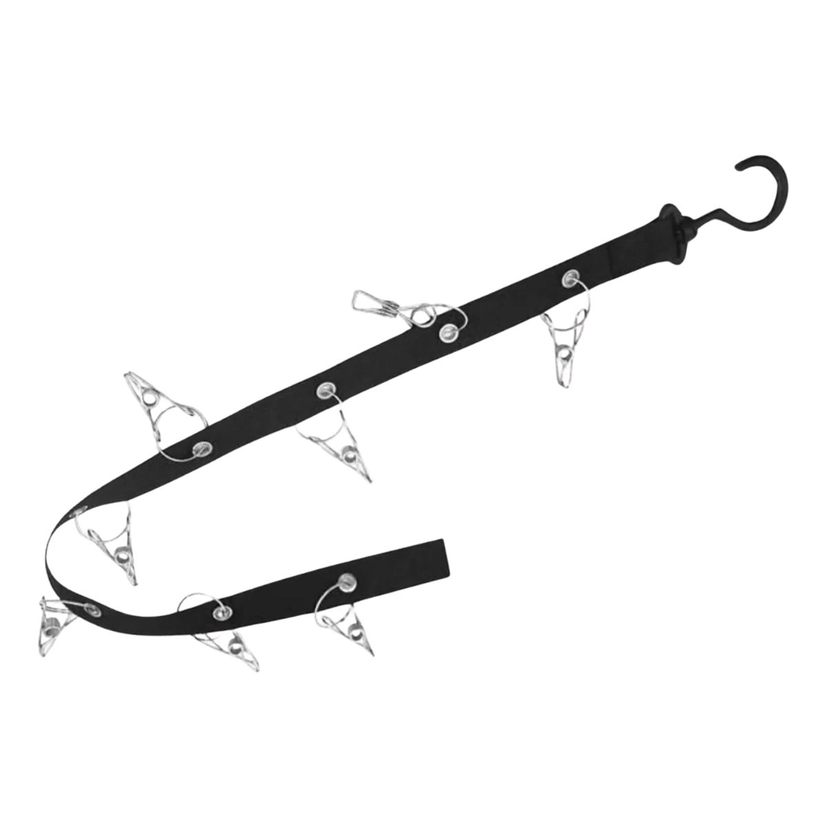 GENERICO - Organizador De Gorras Con Clips Metálicos x8