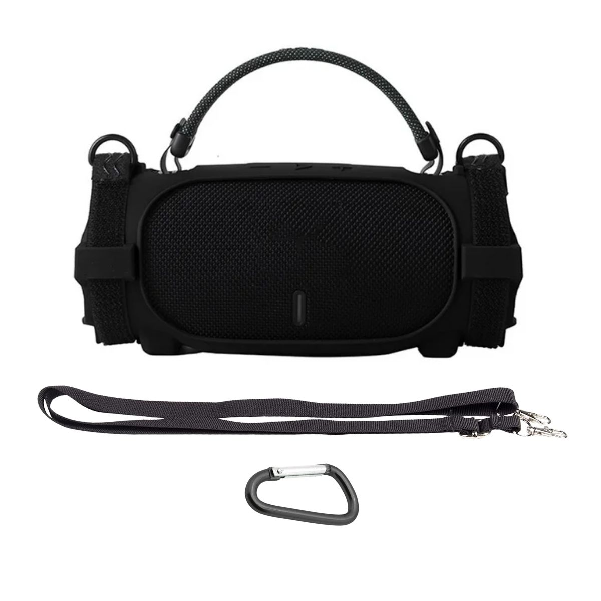 GENERICO - Funda Compatible con Charge 6 Silicona Forro y Correa