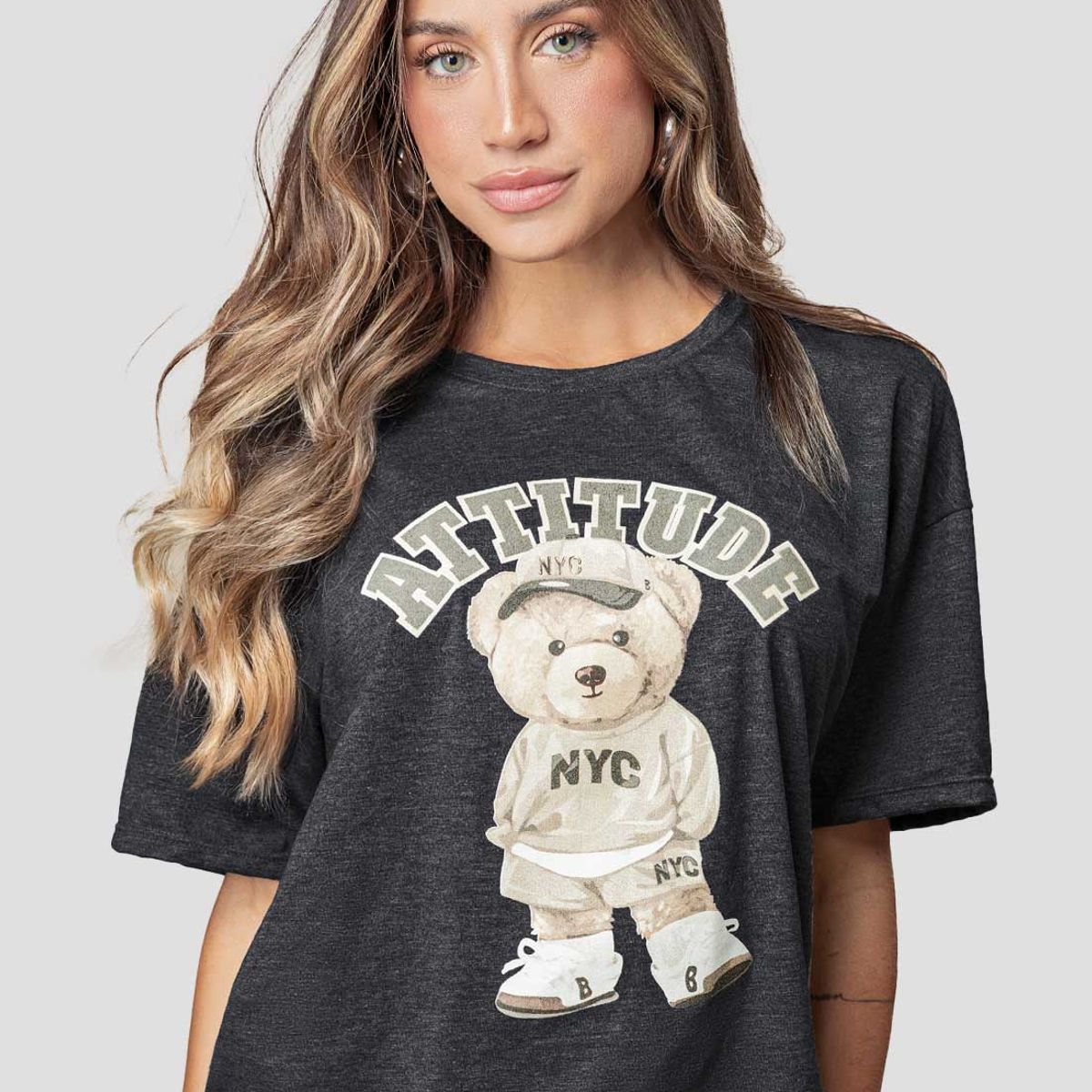 ATYPICAL - Camiseta Mujer Negro Cross Atypical 113242