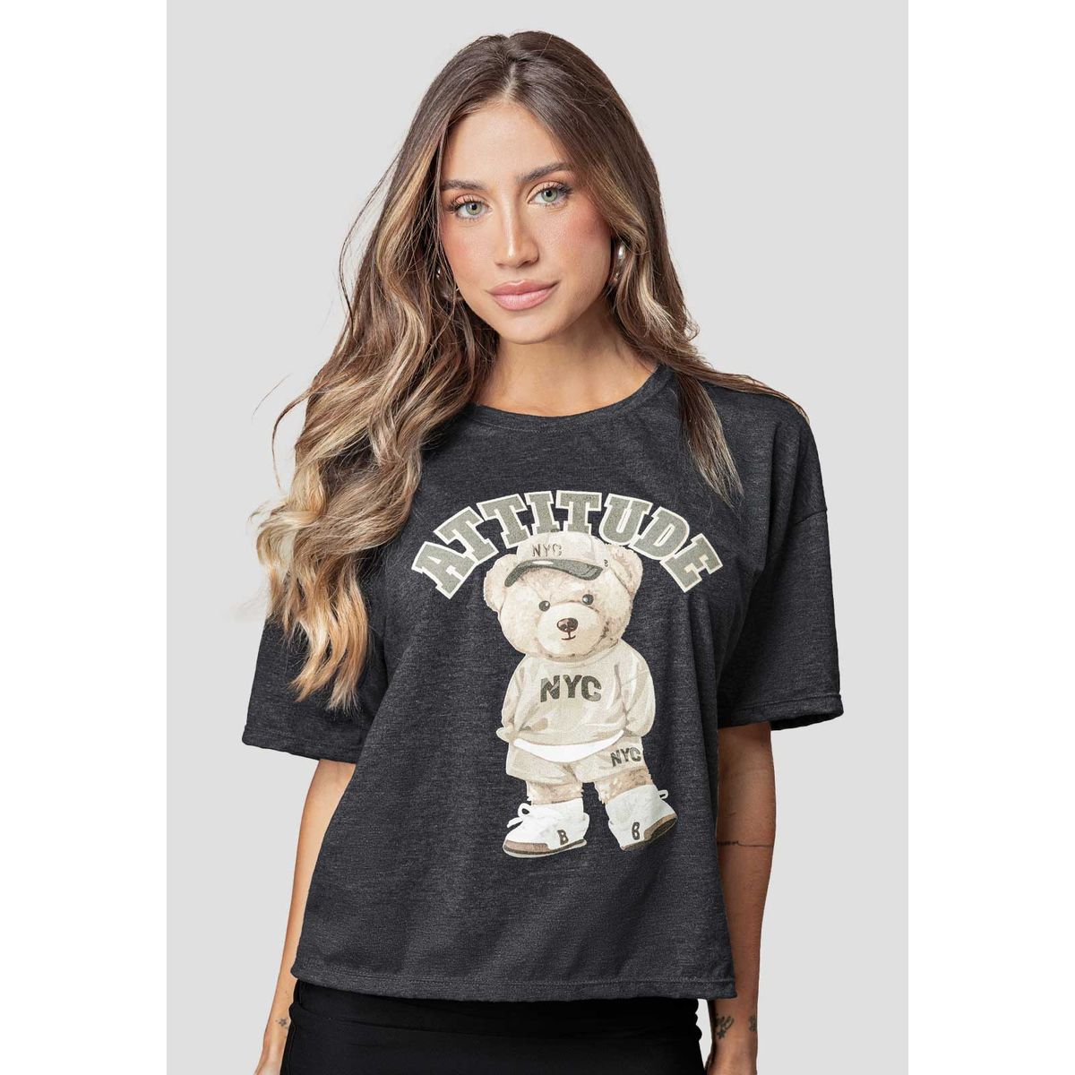 ATYPICAL - Camiseta Mujer Negro Cross Atypical 113242