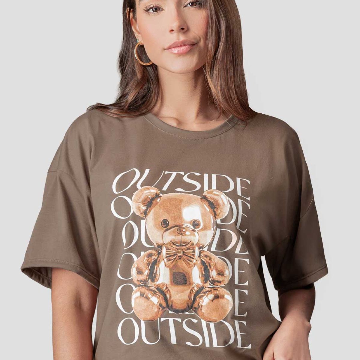 ATYPICAL - Camiseta Mujer Chocolate Atypical 113243