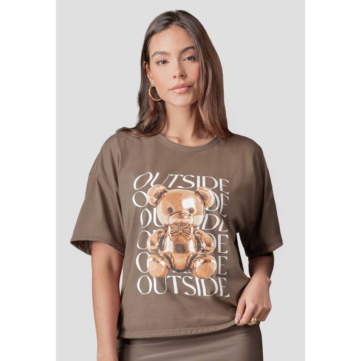 ATYPICAL - Camiseta Mujer Chocolate Atypical 113243
