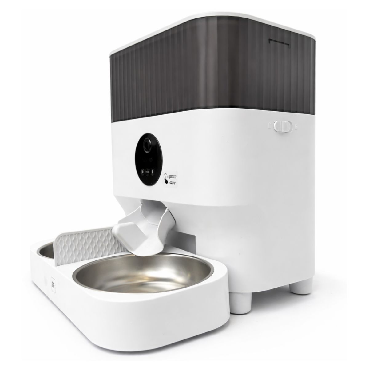 BE - Comedero Dispensador Comida Automático Wifi Doble 5L Con Cámara Y App BE-PET02 Para Dos Mascotas