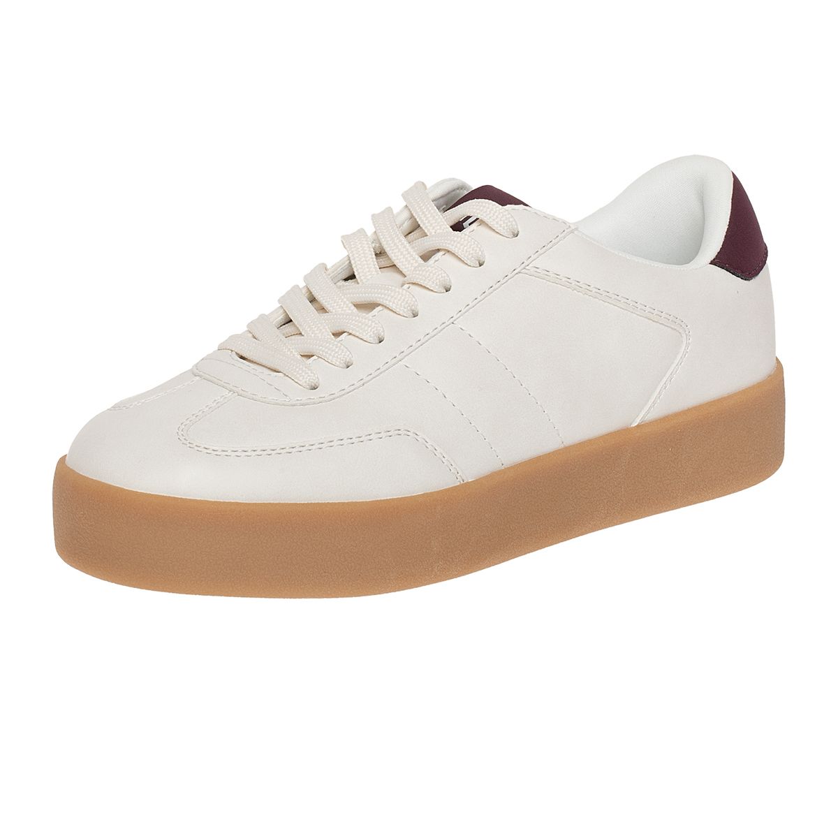 BRASH - Zapatos Casuales Tipo Sneakers Mesa Para Mujer Beige Brash 201654