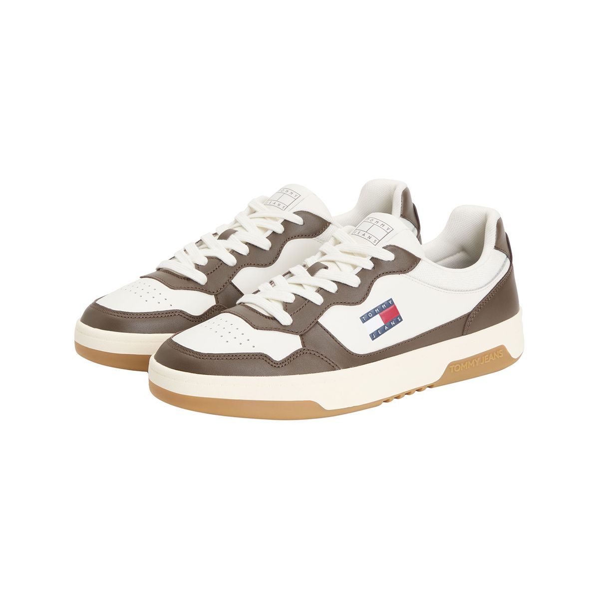 TOMMY HILFIGER - Tenis multicolor de Cuero color block Tommy Hilfiger