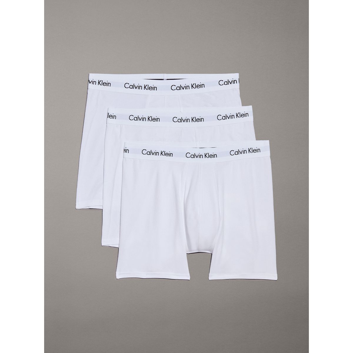 CALVIN KLEIN - Pack blanco de 3 boxers brief - cotton stretch Calvin Klein