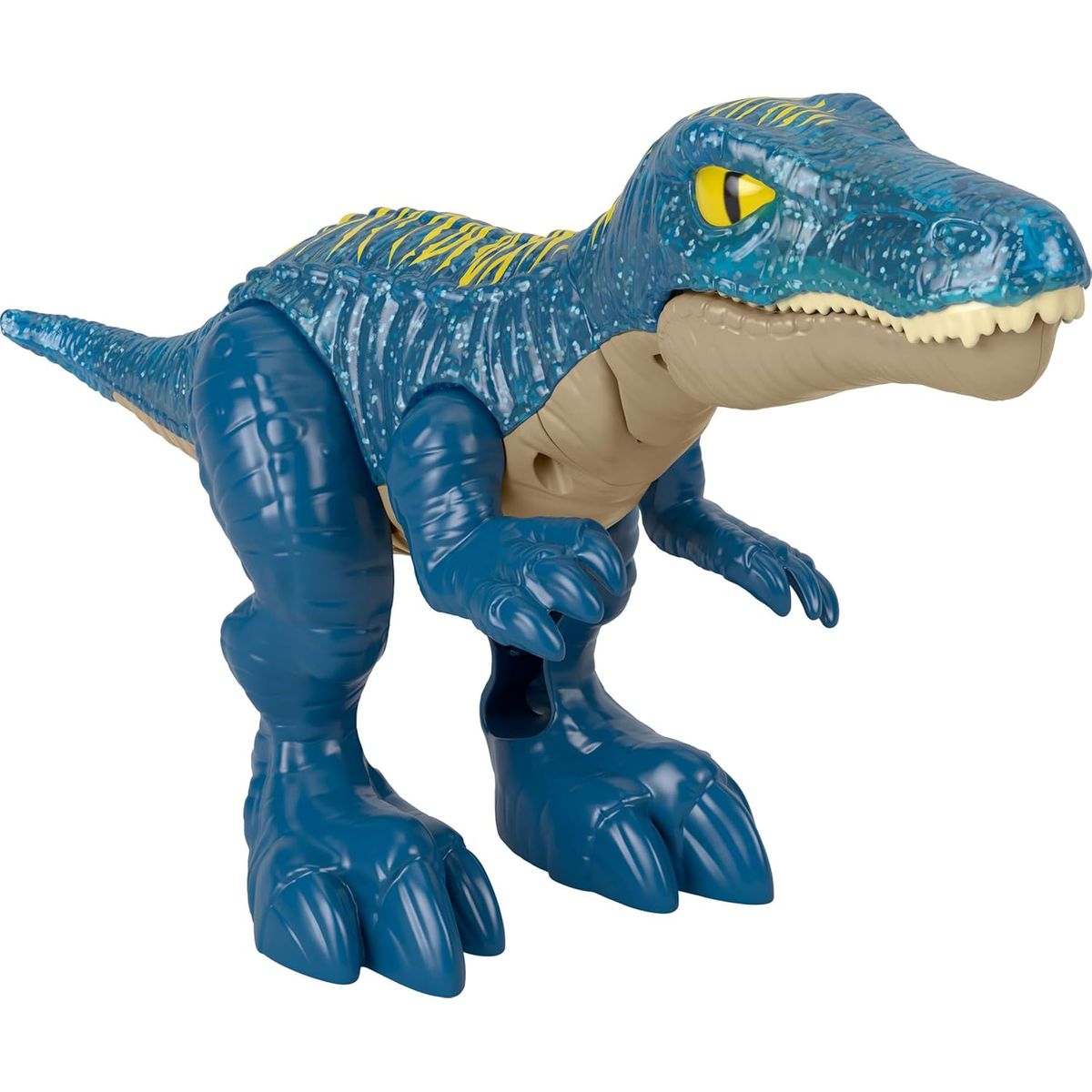 JURASSIC WORLD - Dinosaurio Baryonyx Imaginext dinosaurio Growl & Glow Baryonyx con luces sonidos