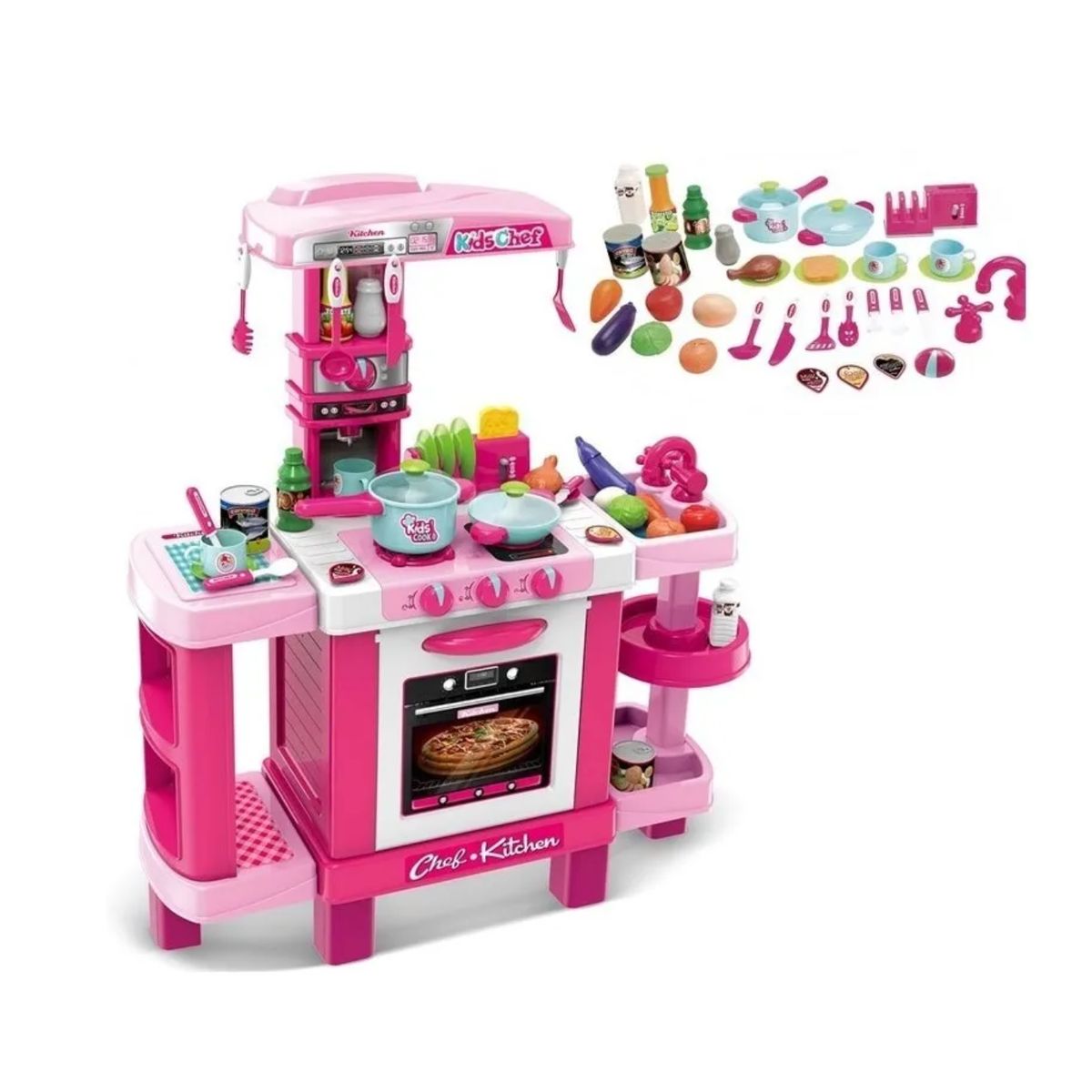 GENERICO - Cocina de Juguete Kids Cook Interactiva - FullGan