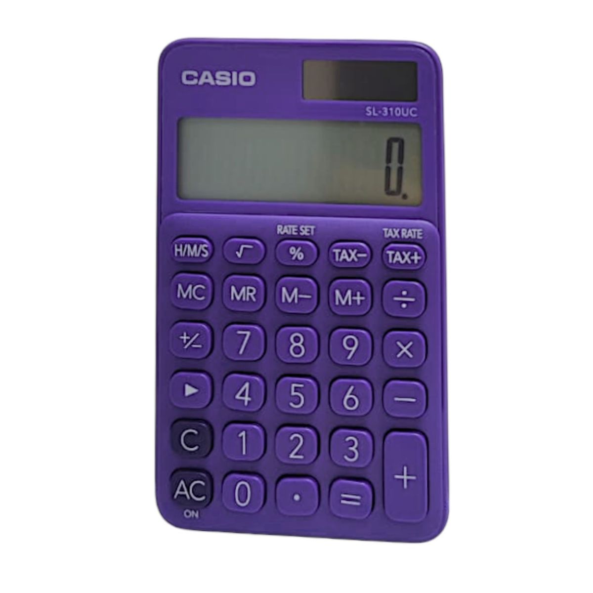 CASIO - Calculadora Casio Morada Portátil 10 Dígitos Ref Sl-310uc-pl Morado