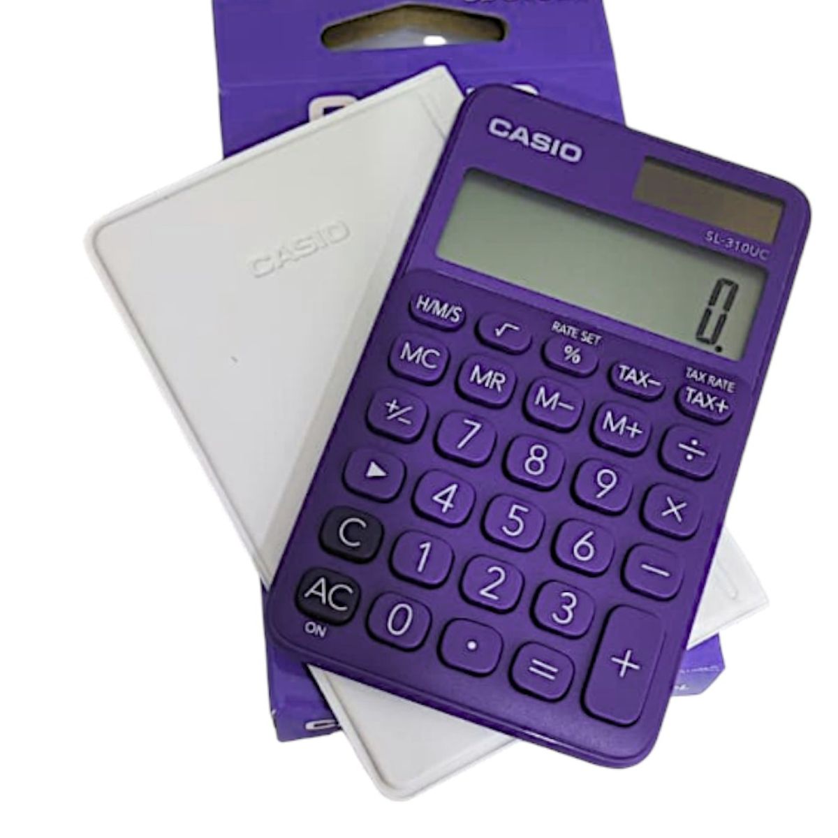 CASIO - Calculadora Casio Morada Portátil 10 Dígitos Ref Sl-310uc-pl Morado