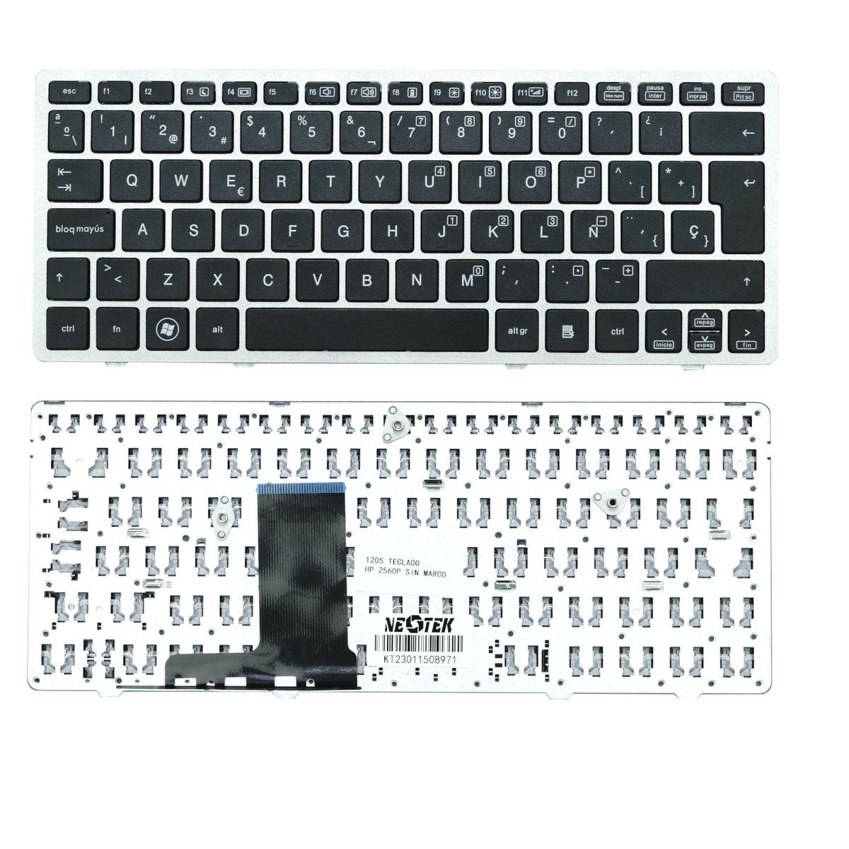 NEOTEK - TECLADO PARA PARA HP 2560P SIN MARCO