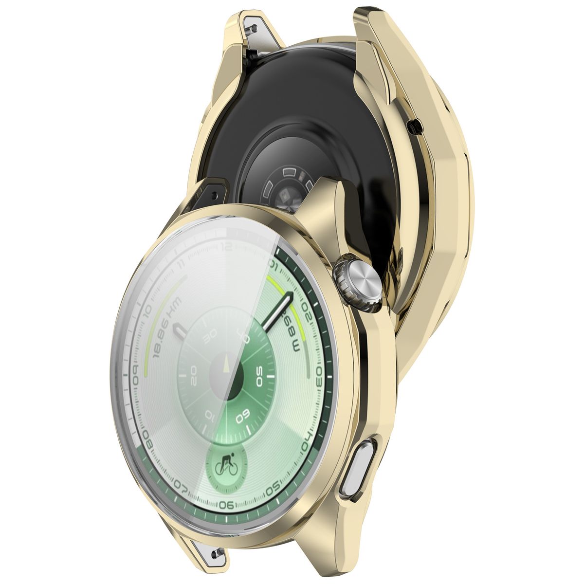GENERICO - Funda Protectora Para Huawei Watch Gt6 De 46mm Dorado
