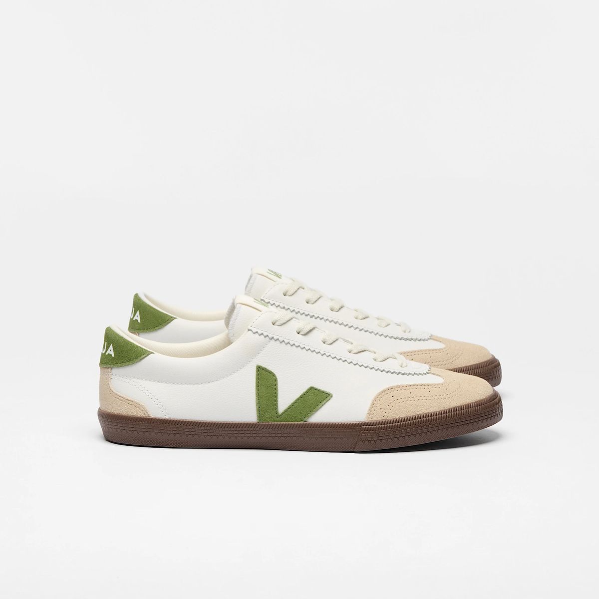 VEJA - Tenis veja de hombre volley ot leather VEJA Blanco VO2020875BWHA