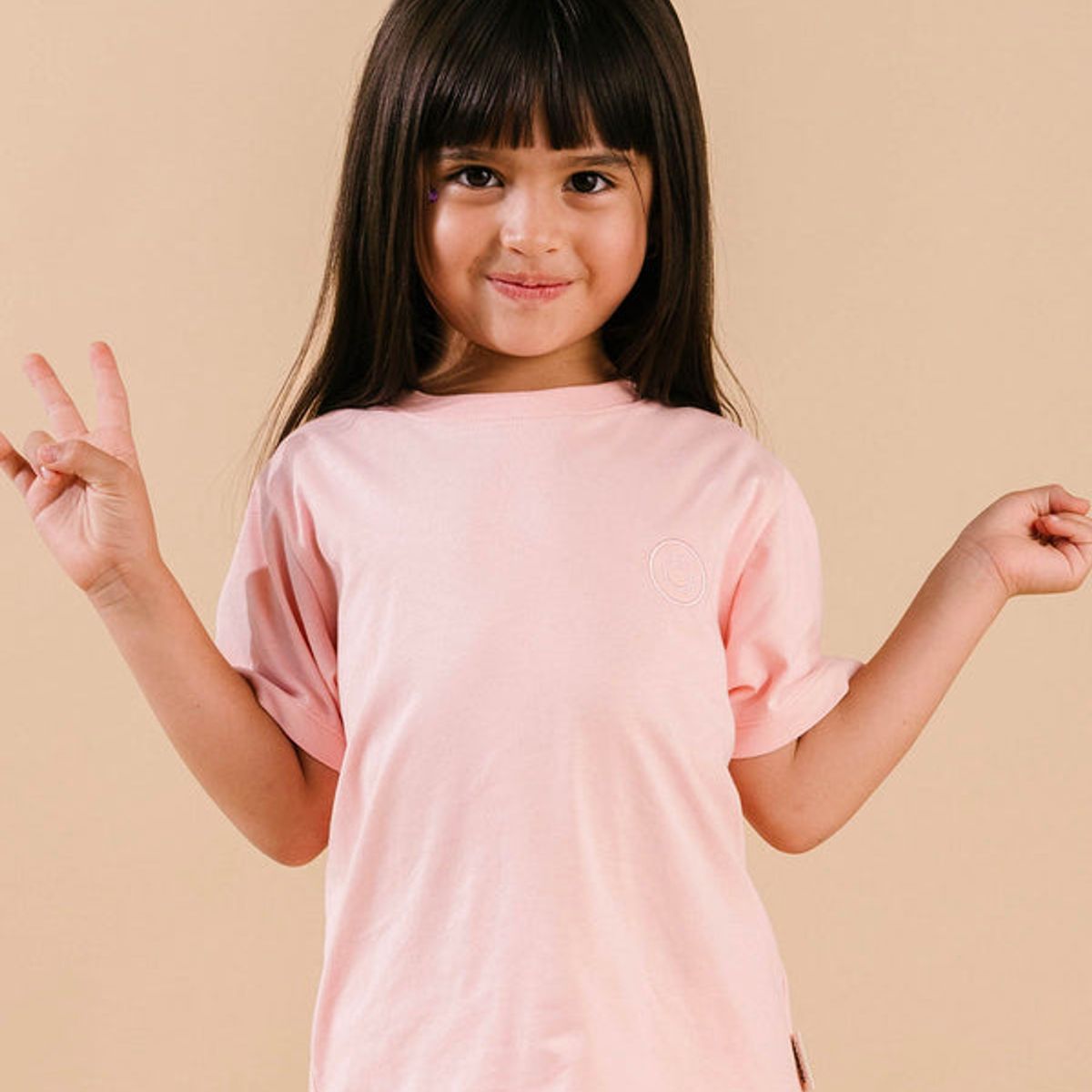 DOSOJOS - Camiseta en 100% algodón peruano - Palo de rosa