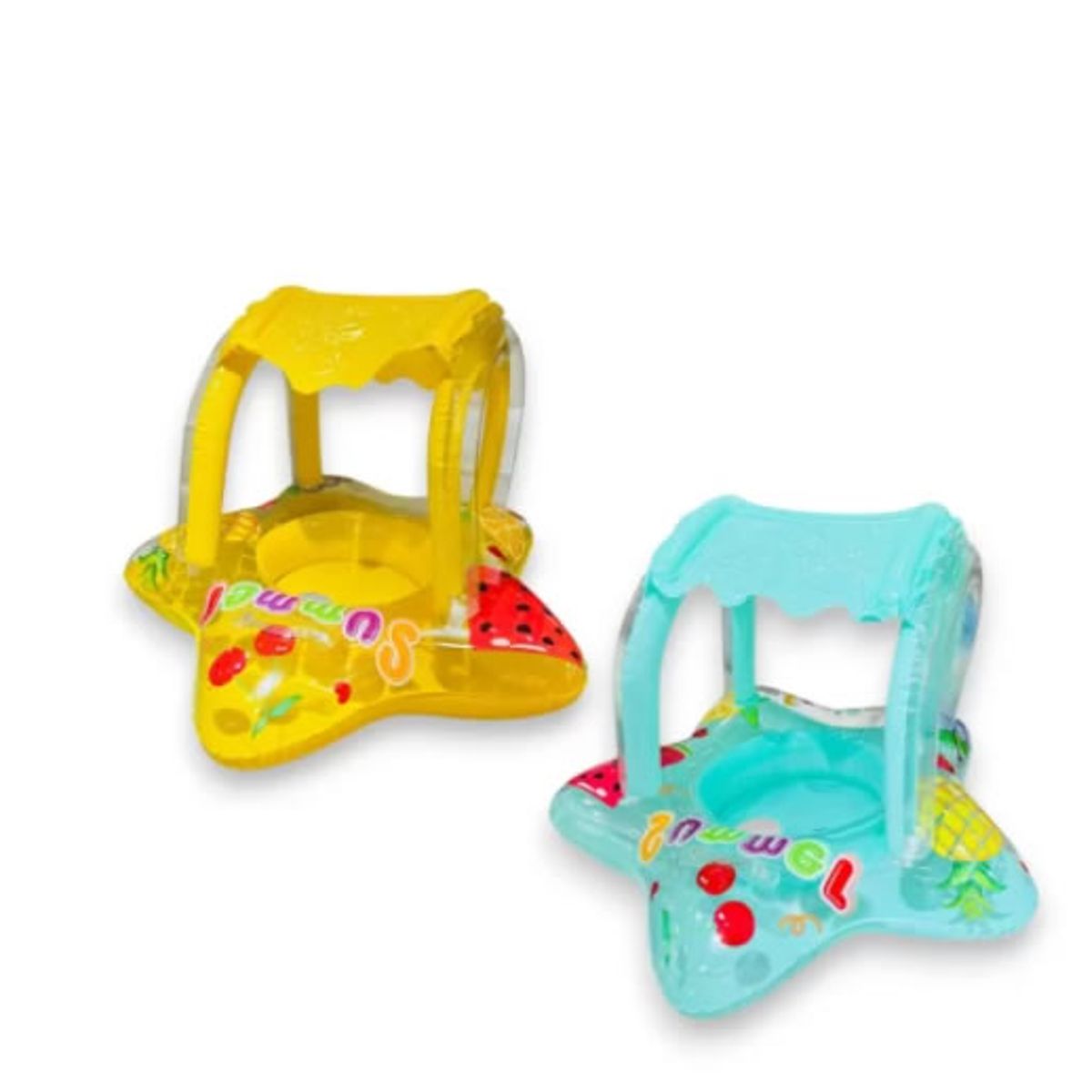 GENERICO - Flotador Lancha Con Techo en Forma de estrella Nuevo Oferta