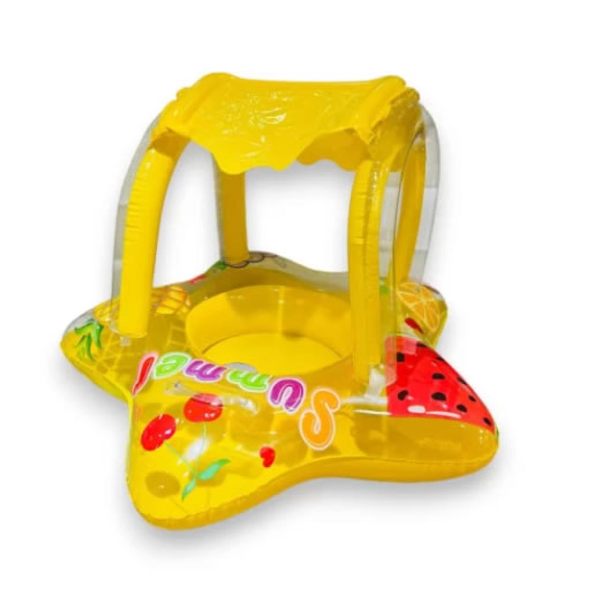 GENERICO - Flotador Lancha Con Techo en Forma de estrella Nuevo Oferta