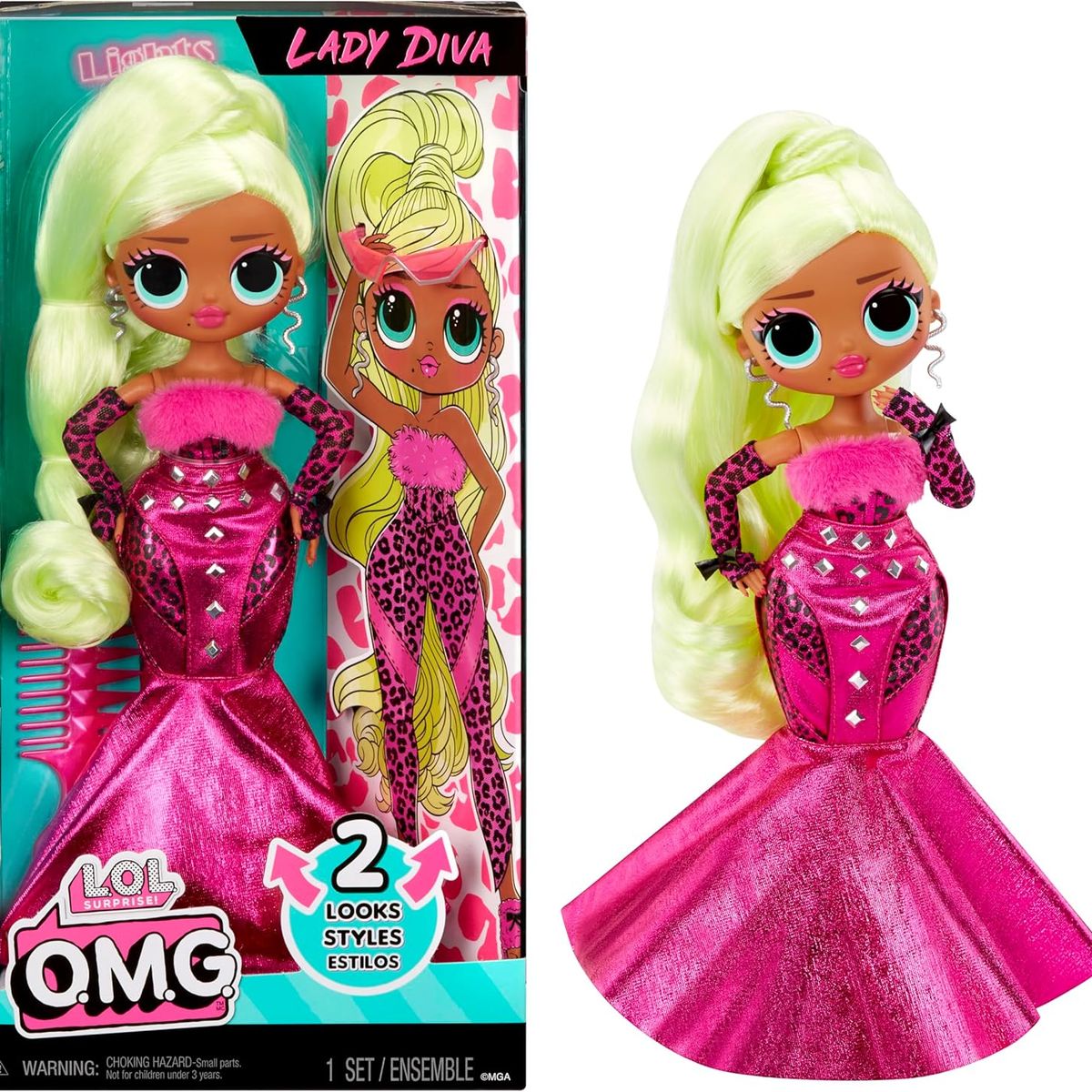 LOL - Lol Surprise Omg Muñeca De Moda Lady Diva 4+