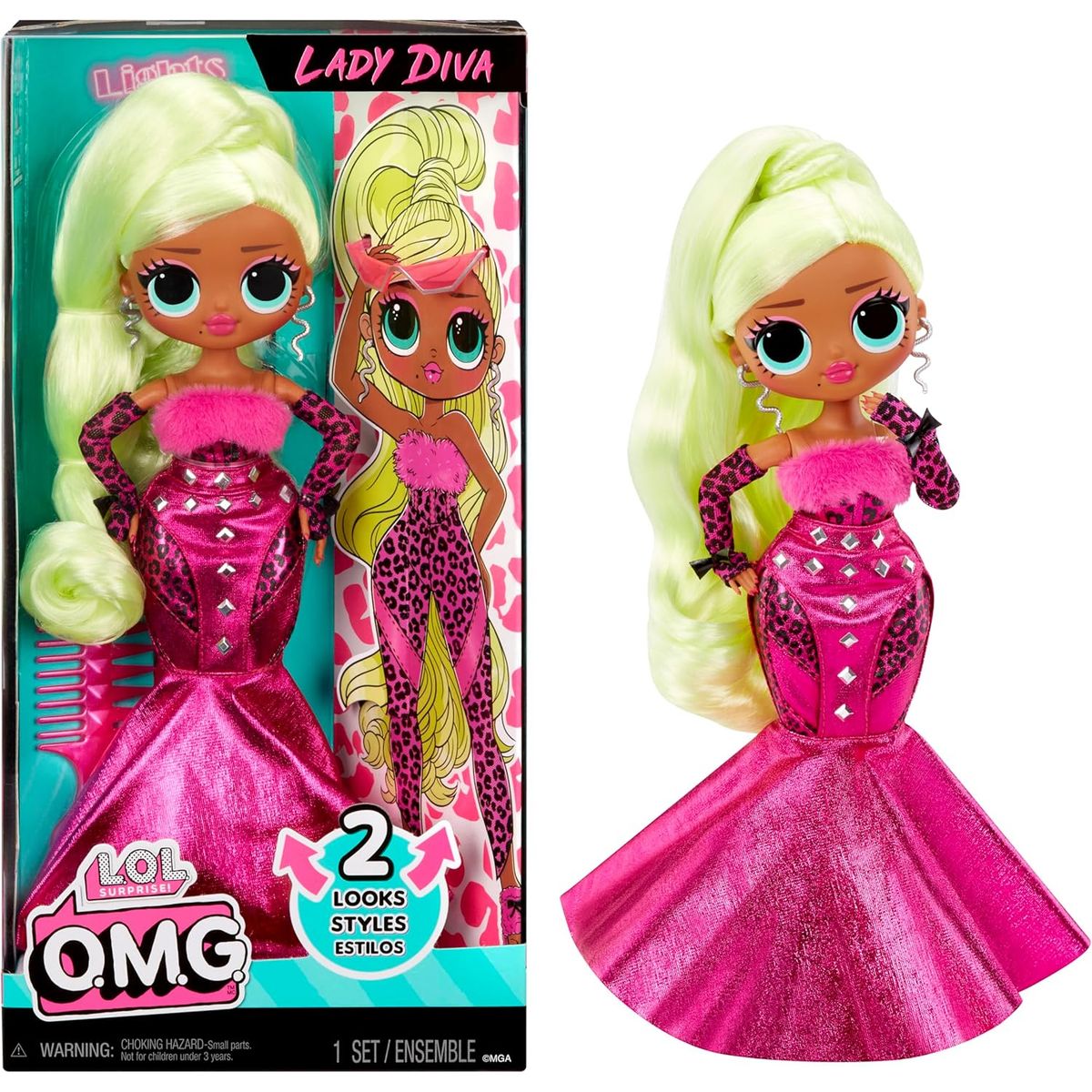 LOL - Lol Surprise Omg Muñeca De Moda Lady Diva 4+