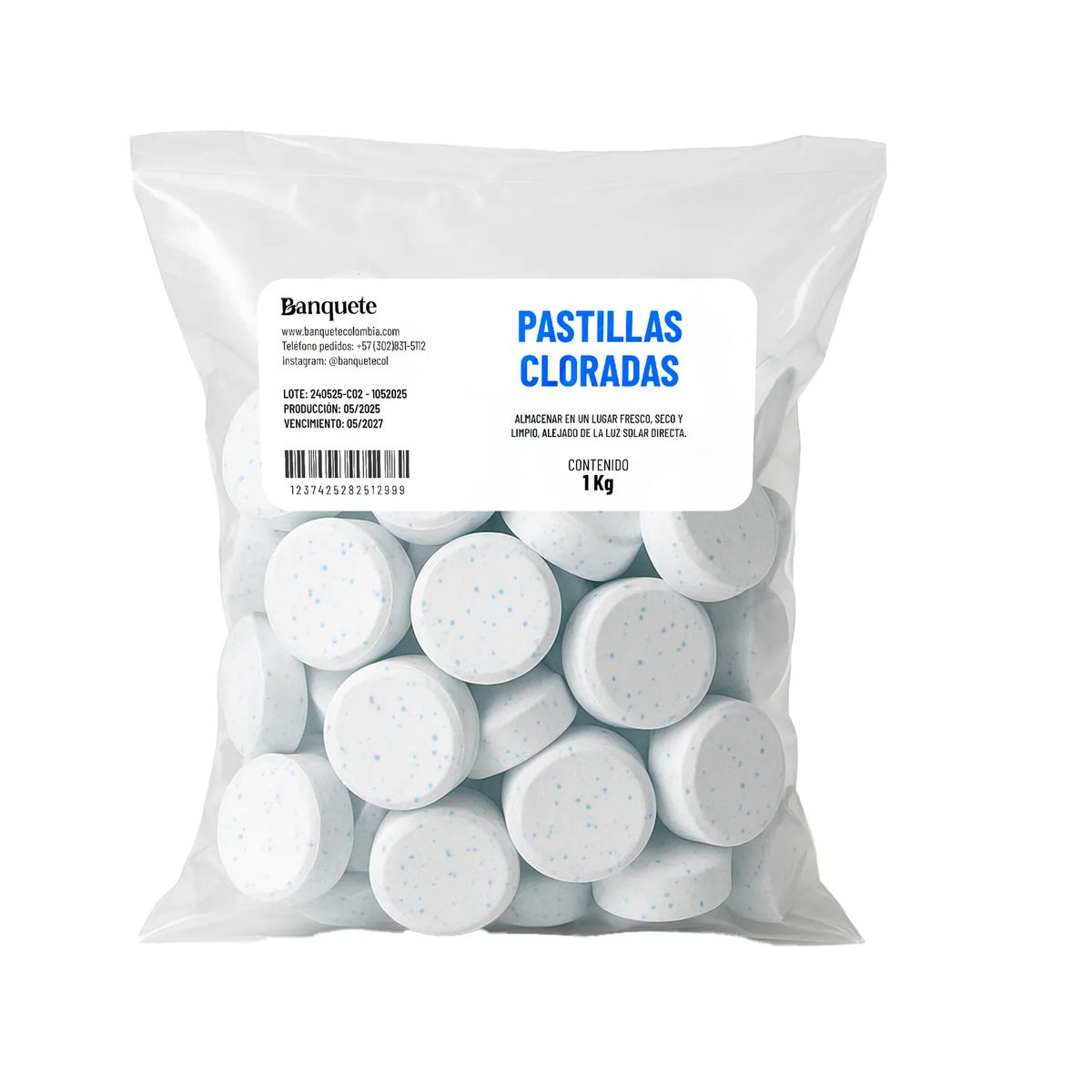 GENERICO - Pastillas cloradas 1kg