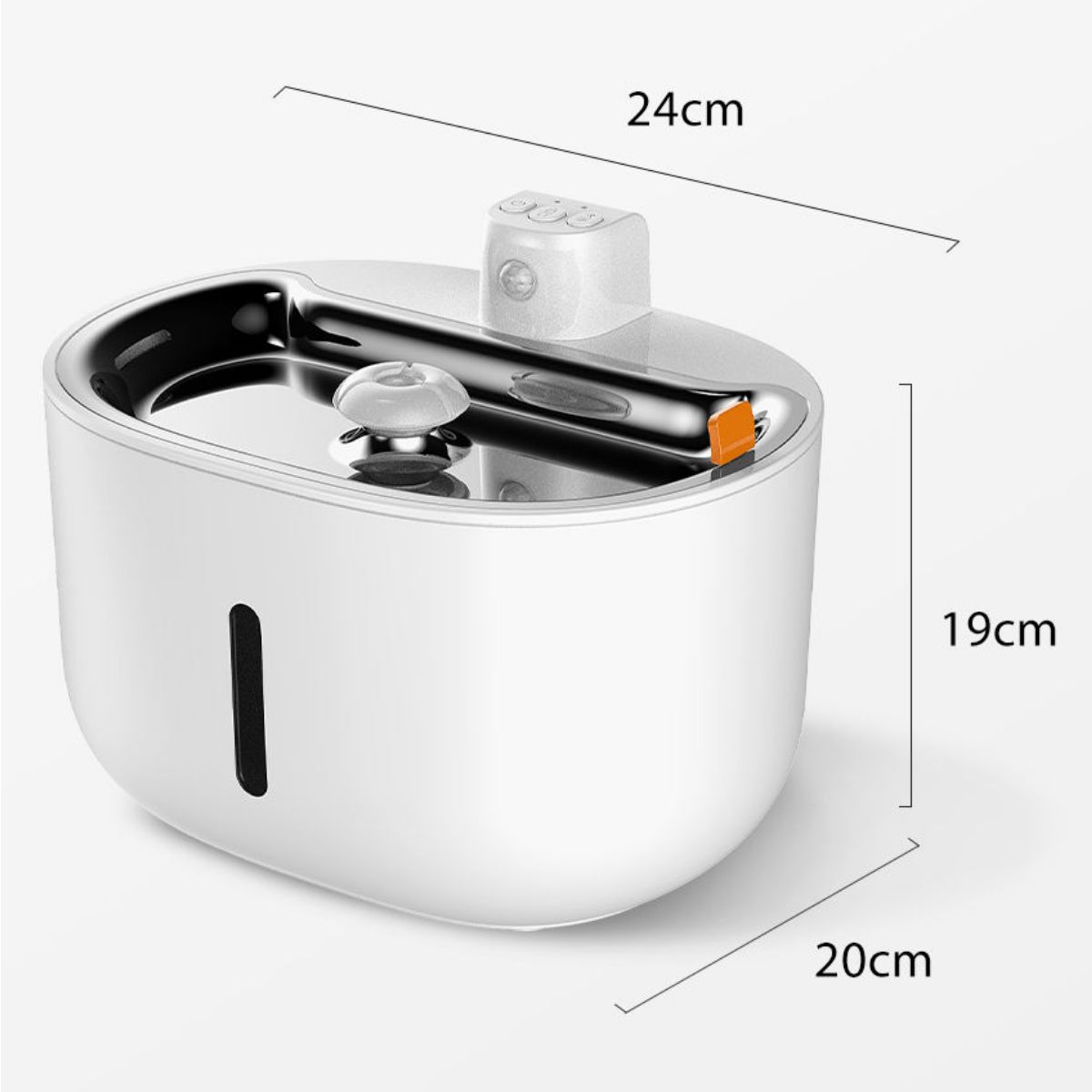 BE - Fuente De Agua Inteligente Recargable 3600mAh BE-FA2 Para Mascotas Con App