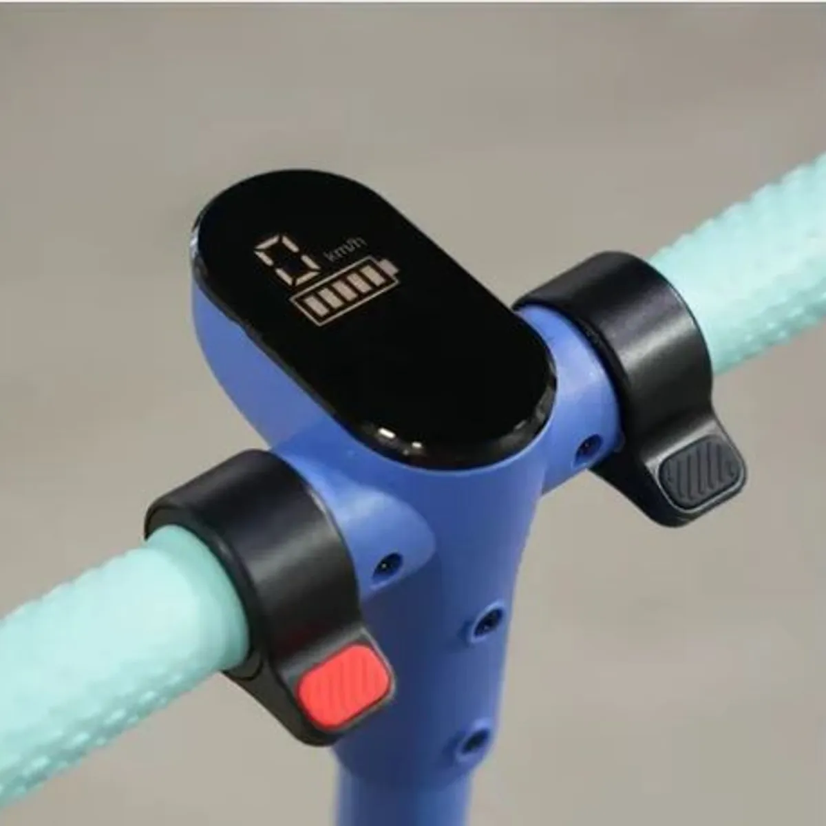 INNOVA - Patineta Eléctrica Plegable Infantil Suspensión Y Frenos Seguros Azul Beston Azul